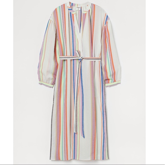 Lemlem X H&M  Midi length Kaftan Dress - Picture 13 of 16